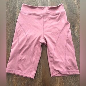 Free People Movement Mauve/Rose Pink Biker Shorts Size S